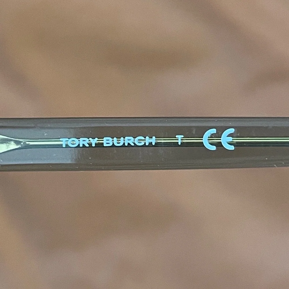 Tory Burch TY 2064 1561 Tortoise Olive Green Rect Eyeglass Frames 52-16-135